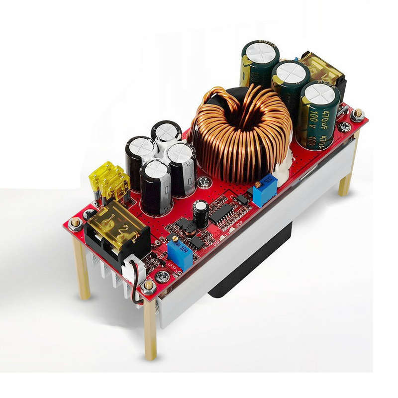 1500W DC-DC Boost Module 12-48V to 24-72V 30A Adjustable Constant Voltage and Current Electric Vehic
