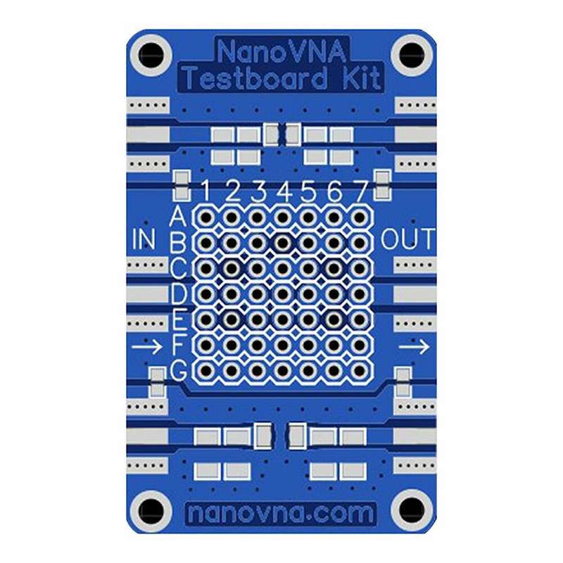 NanoVNA Testboard Kit VNA Vector Network Analysis Test Demo Board J8