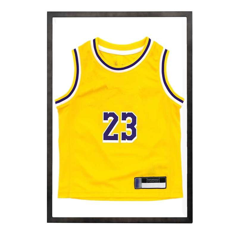 32'' Jersey Display Case Shadow Box Frame Sports Football Baseball