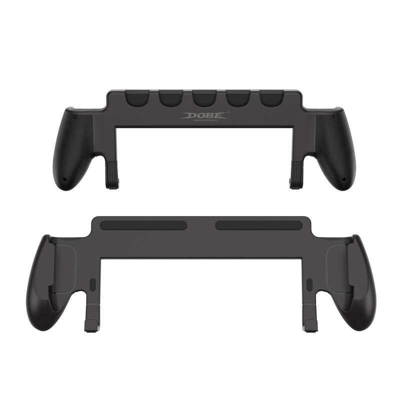 DOBE TNS-3179 Switch2 Console Grip Ergonomic Hand Grip 5 Game Card Slots Built-in Stand Portable Gam