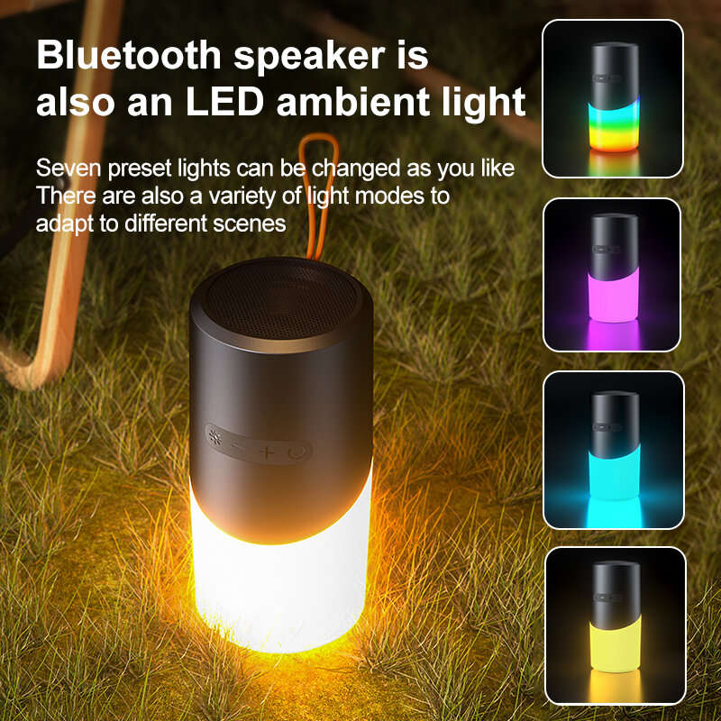 EBS-705 bluetooth 5.3 Speaker Portable Speaker 52mm Driver 360 Stereo Surround Sound Powerful Bass R