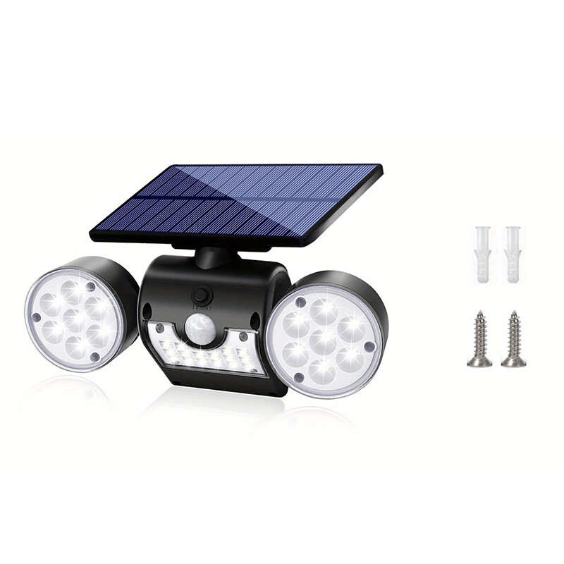 30 LED Motion Sensor Outdoor Solar Wall Lights Ultra Bright Rotatable Waterproof For Outdoor Garden