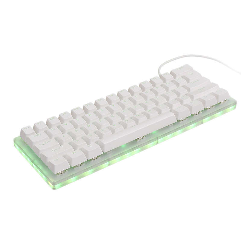 GamaKay K61 Mechanical Keyboard 61 Keys 60 Keyboard Hot Swappable Type-C 3.1 Wired USB Translucent G