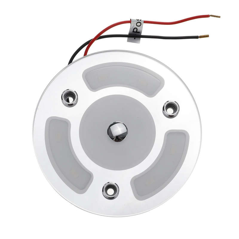 100mm Dimmable LED Reading Light Touch Dimmer Switch Blue+Warm White Day Night Car Roof Lamp for Car