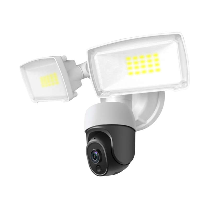 ESCAM QF613 2MP WiFi Floodlight IP Camera PTZ Color Night Vision Two-way Audio H.265 IP66 Waterproof