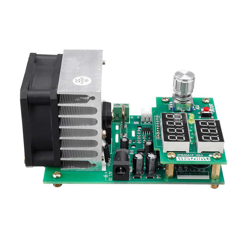 Original ZHIYU 60W / 110W 9.99A 30V Constant Current Electronic Load Aging Battery Capacity Tester