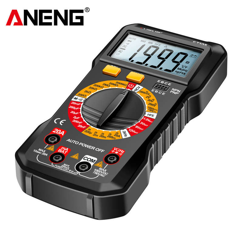 ANENG SZ305 1999 Counts Multimeter Capacitor Testers Professional Smart Voltmeter AC/DC Votage Curre