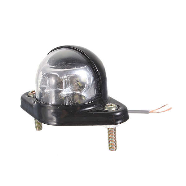12V 6 LEDs Number Plate License Light Reflector For Trailer Truck Lorry