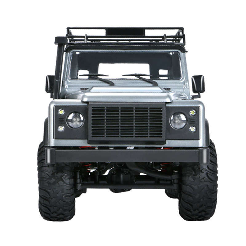 Silver - MNRC MN99S KIT 1/12 4WD RC Car DIY Unassembled for Land Rover Rock Crawler LED Light Climbi
