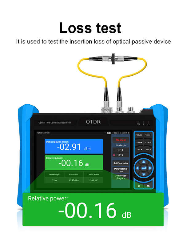 NetMaster MT6810 OTDR Network Coaxial Cable Tester with Fiber Optic Fault Locator Efficiently Locate