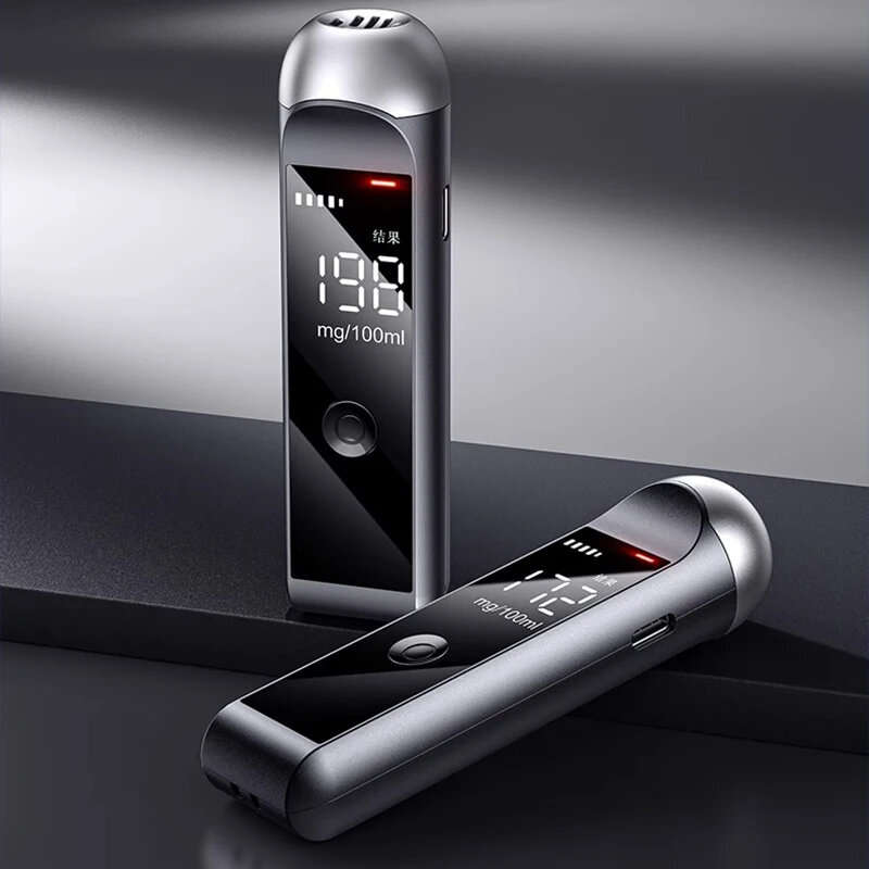 Portable Alkotester Professional Tester Alcohol Contactless Alcohol Tester Breathalyzer Alcohol Test