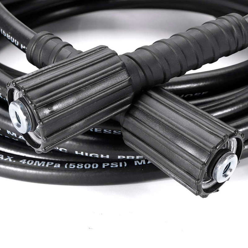 Pressure Washer Hose 50 FT 1/4" Kink Free M22-14mm Brass Thread Replacement For Most Brand Pressure