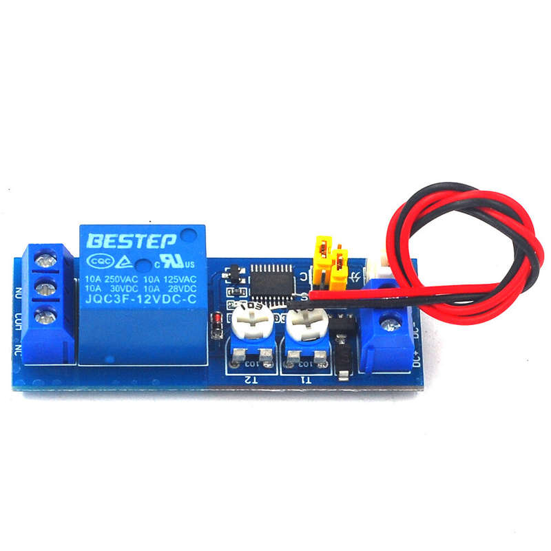 AOQDQDQD HCW-03 12V Relay Module with Infinite Cycle/Single Time/Delay Dual Adjustable/Multifunction