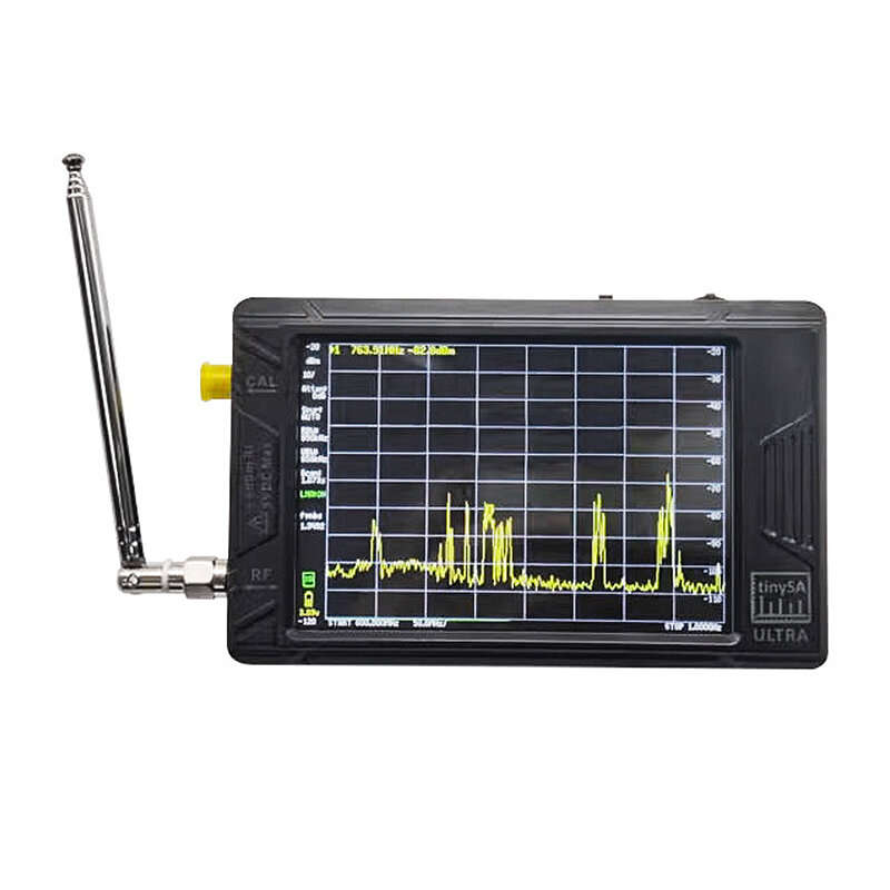 tinySA ULTRA 100k-5.3GHz Handheld Spectrum Analyzer with 4 inch TFT Display High Frequency Output Si