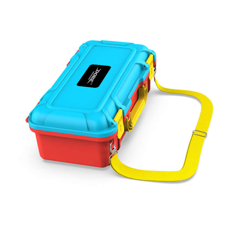 DOBE for Switch OLED Multifunctional Zipper Storage Box Portable Switch Game Console Protective Hard