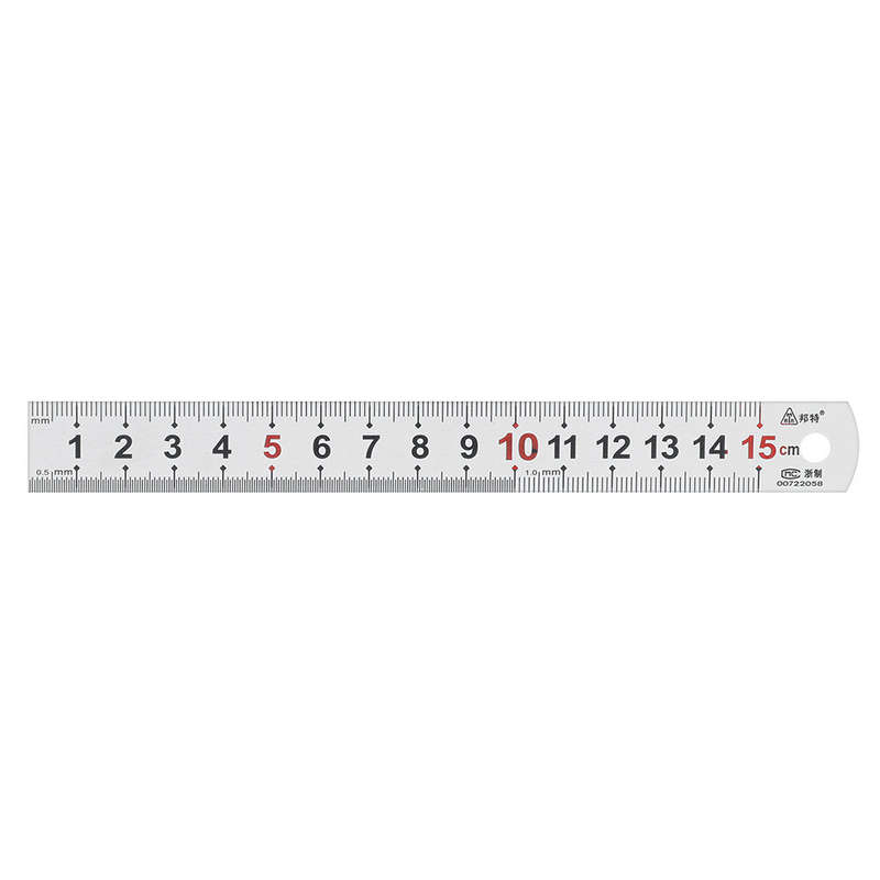 150-1200mm Thickened Stainless Steel Ruler with Metric and Inch Scales Woodworking Scriber Measuring