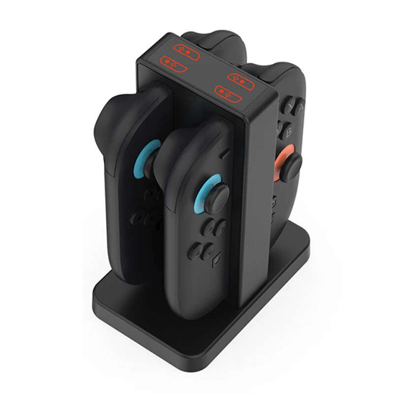DOBE TNS-3192B Switch2 Left and Right Handle Charging Dock Small Four Controller Magnetic Charger Ba