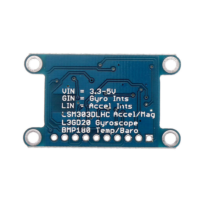 10DOF LSM303 L3G4200D BMP180 Pressure Sensor Barometer Accelerometer Magnetometer Gyroscope Compass