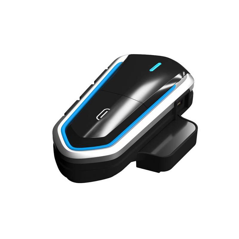 QTB35 Motorcycle Bluetooth Helmet Headset Wireless Music Headphone Over-ear Stereo Headset V5.0 Wate