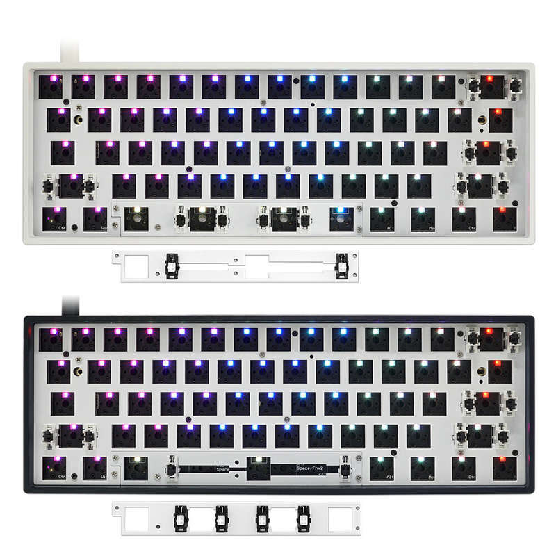 SKYLOONG GK61X GK61XS Keyboard Kit Hot Swappable 60% RGB Wired bluetooth Dual Mode PCB Mounting Plat