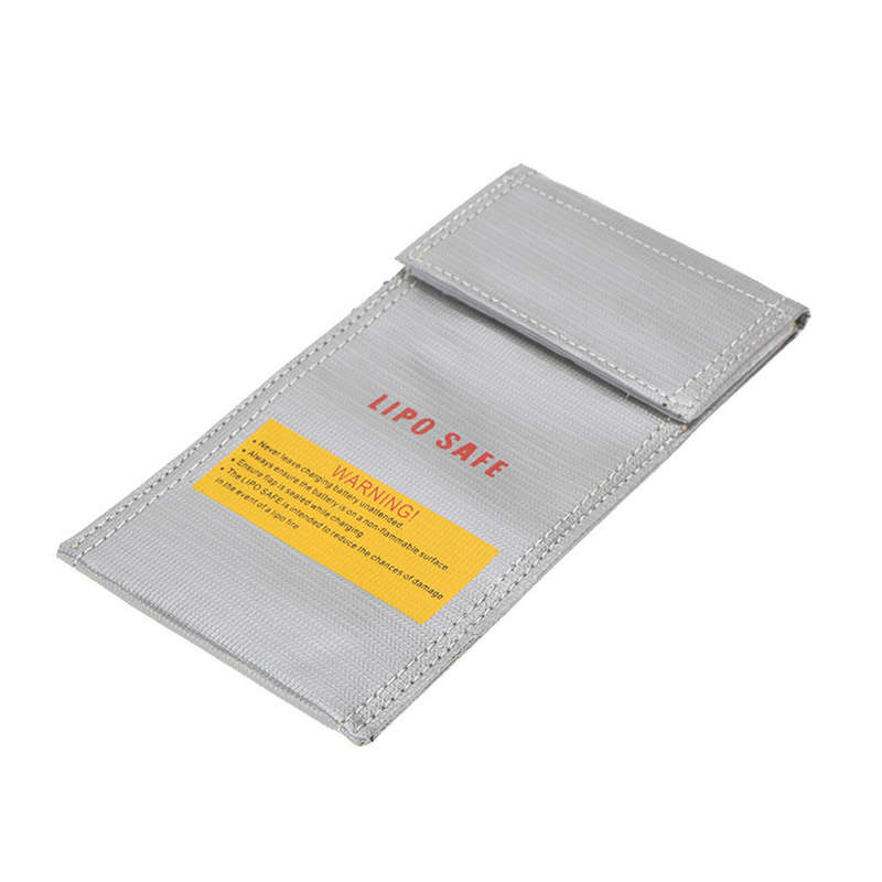 Explosion Waterproof Proof Lipo Battery Safety Bag Sliver 18X22cm for RC Battery