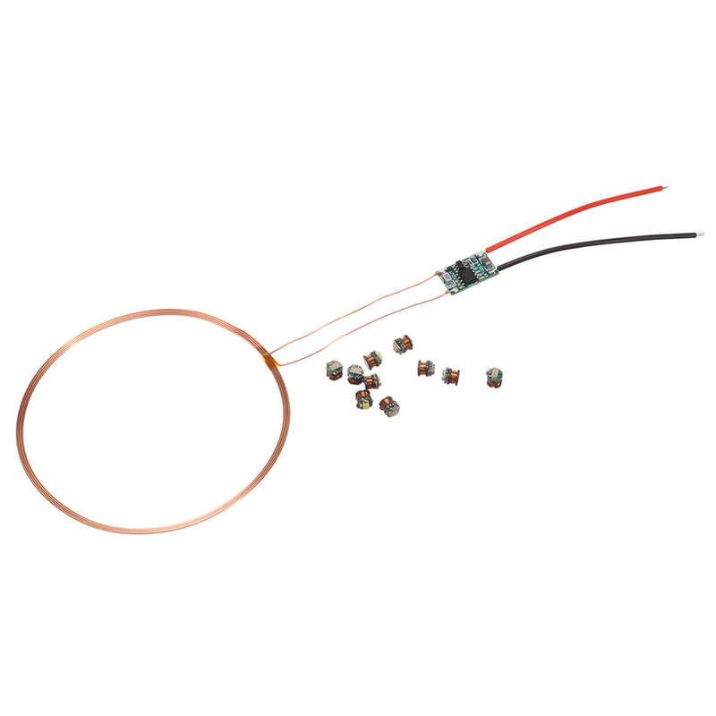 0~80mm Long-distance Wireless Power Supply Module Wireless Power Supply Lamp 5V Power Supply