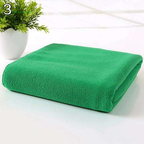 10Pcs Microfibre Cleaning Car Soft Cloth Washing Cloth Towel 30x30cm Water Suction Auto Home Washing