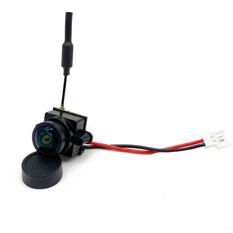 EWRF 5.8GHz 48CH 25mW FPV Transmitter VTX-CAM with 1000TVL 180 Degree AIO Camera for RC Indoor Car R
