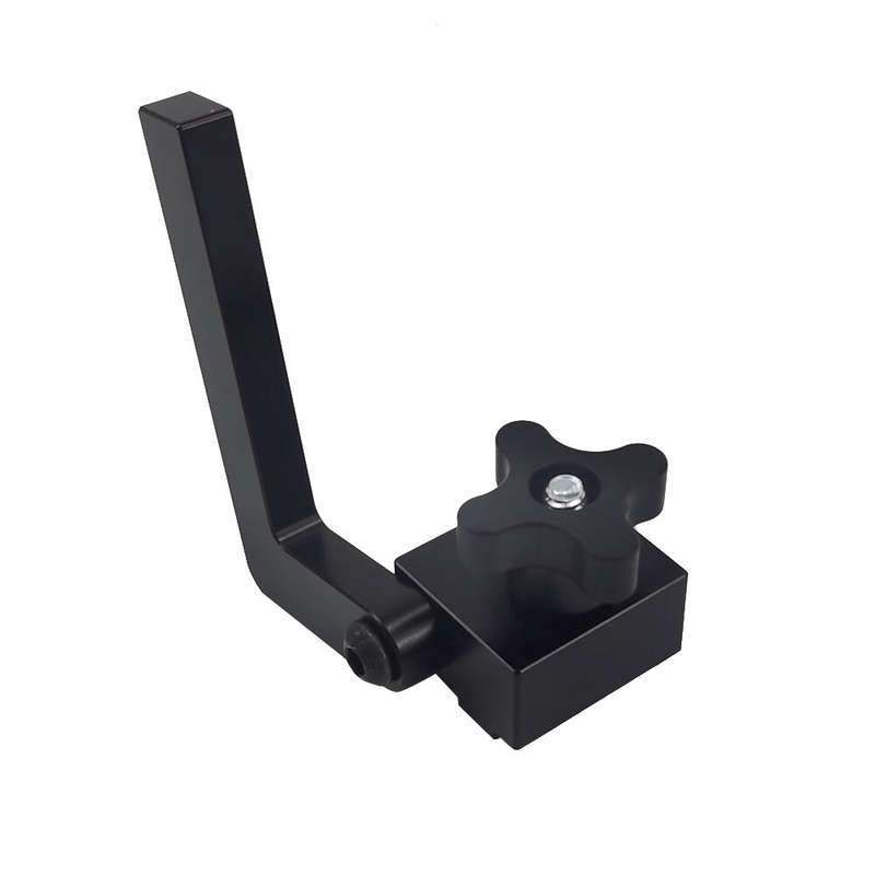 ENJOYWOOD Aluminium Alloy Miter Track Stop Fixed T-Slot Track Woodworking Limiter for 19mm Manual T-