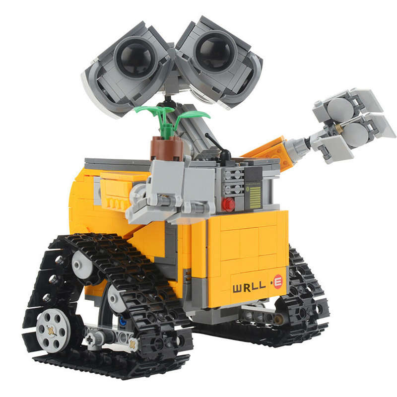 687pcs WRll-E Robot 18cm Blocks Toy Idea Technic Figures Model Building Kits Block Bricks Educationa
