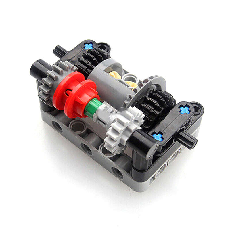 MOC Differential Off-Road Car Simple Diff Lock Building Blocks Accessories Decompression Toys