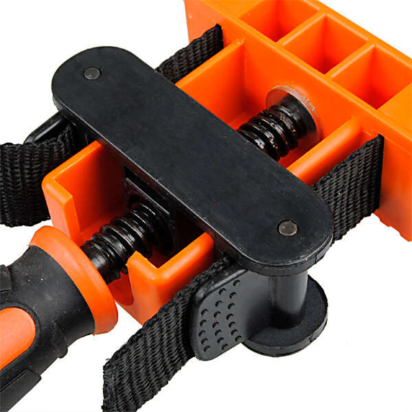 Adjustable Band Clamp Polygon Angle Clamp for Woodworking and Framing, 15-Foot Strap, Self-locking R
