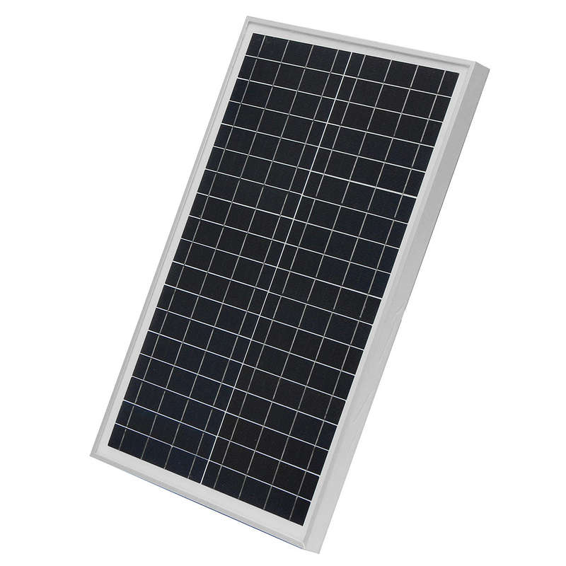 Elfeland P-25 25W 18V Black/Silver 525*350*25mm Monocrystalline Silicon Solar Panel With Junction Bo