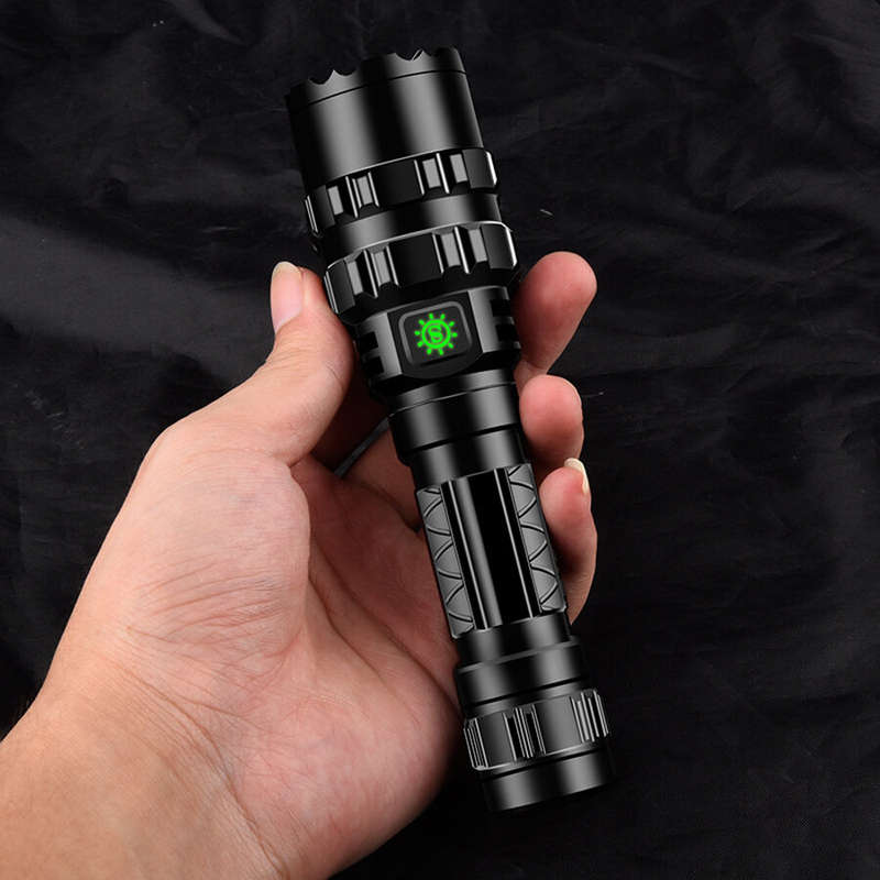 BIKIGHT 1102 L2 5Modes 1600 Lumens USB Rechargeable Camping Hunting LED Flashlight 18650 Flashlight