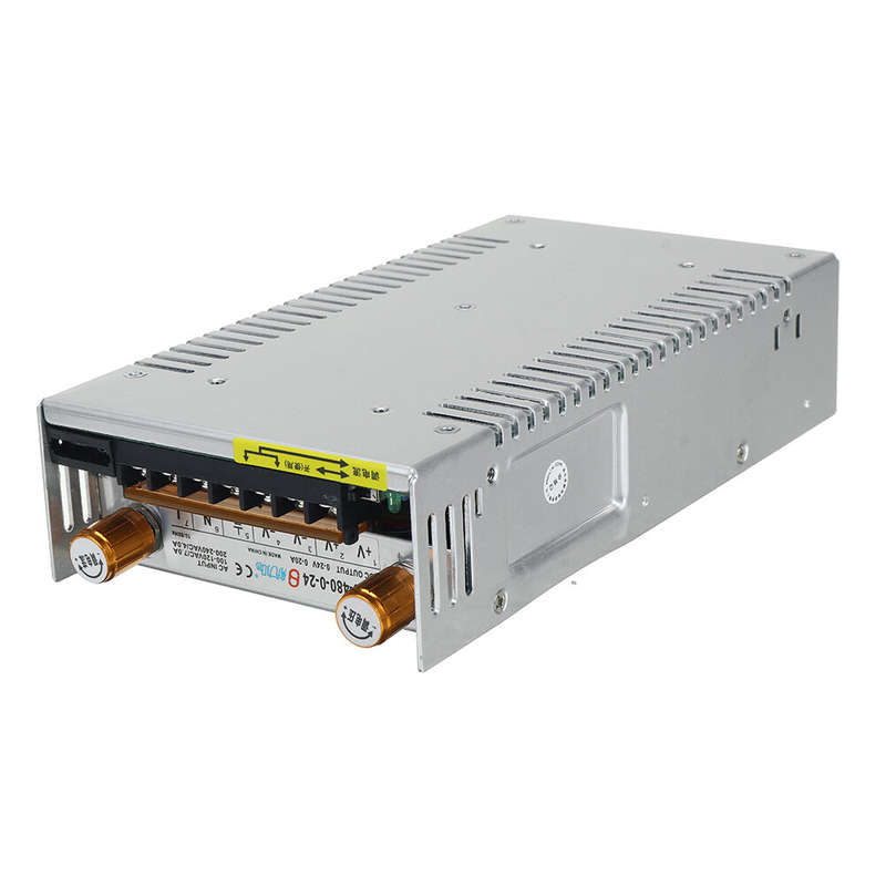 480W Dual Digital Display DC Switching Power Supply Current Limit Adjustable voltage 0-5V 12V 24V 36