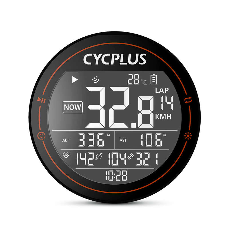 CYCPLUS M2 Bike Computer ANT+ GPS Bluetooth Smart Wireless Stopwatch Speedometer Odometer Waterproof