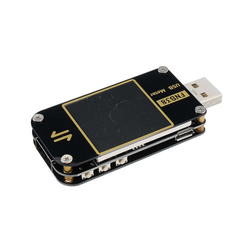 FNB38 Current Voltage Meter USB Tester QC4+ PD3.0 2.0 PPS Fast Charging Protocol Capacity Tester 5A