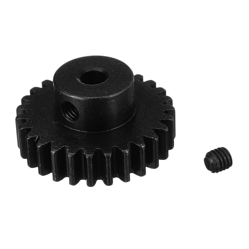 2Pcs/set Decelerate Steel Gear+Motor Gear Wltoys 144001 124018 124019 144010 124016 124017 RC Car Pa