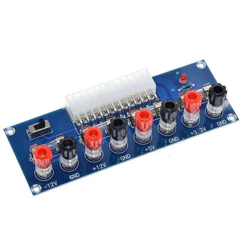 5Pcs XH-M229 Desktop PC Chassis Power ATX Transfer to Adapter Board Power Supply Circuit Outlet Modu