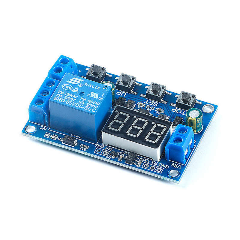 DC 6-40V Battery Charger Discharger Board Integrated Voltmeter Undervoltage Overvoltage Protection M