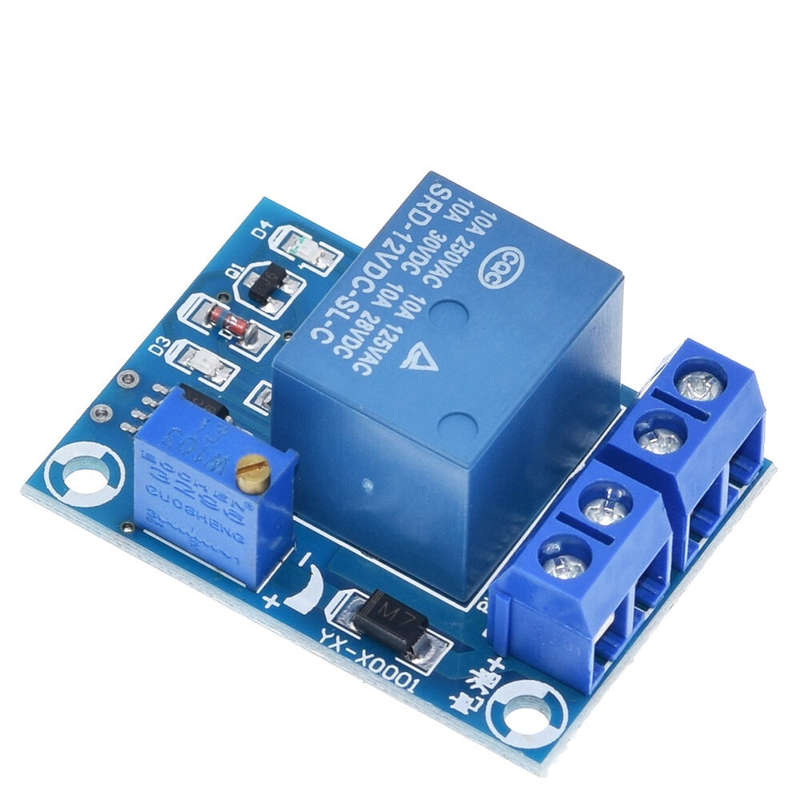DC 12V Battery Undervoltage Low Voltage Cut off Automatic Switch Recovery Protection Module Charging