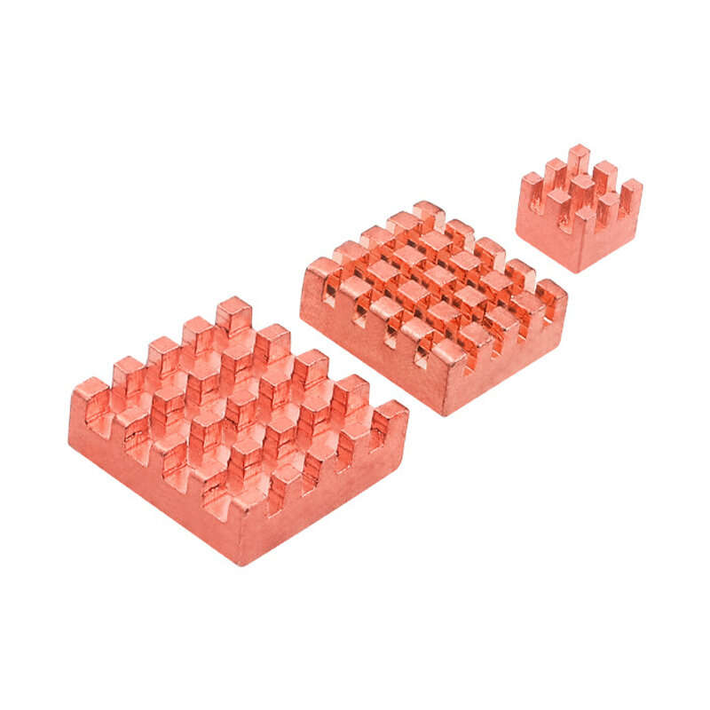 OrangePi 5 Pro Heat Sink Pure Copper Heatsink Passive Cooling Pad Heat Dissipation Radiator for Oran