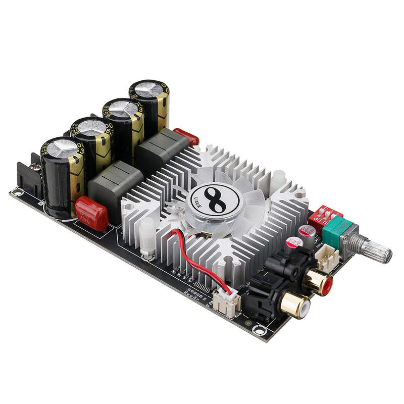 ZK-1602 TDA7498E Digital Power Amplifier Board 160W*160W Dual Channel 220W Mono Channel DC15-35V Amp