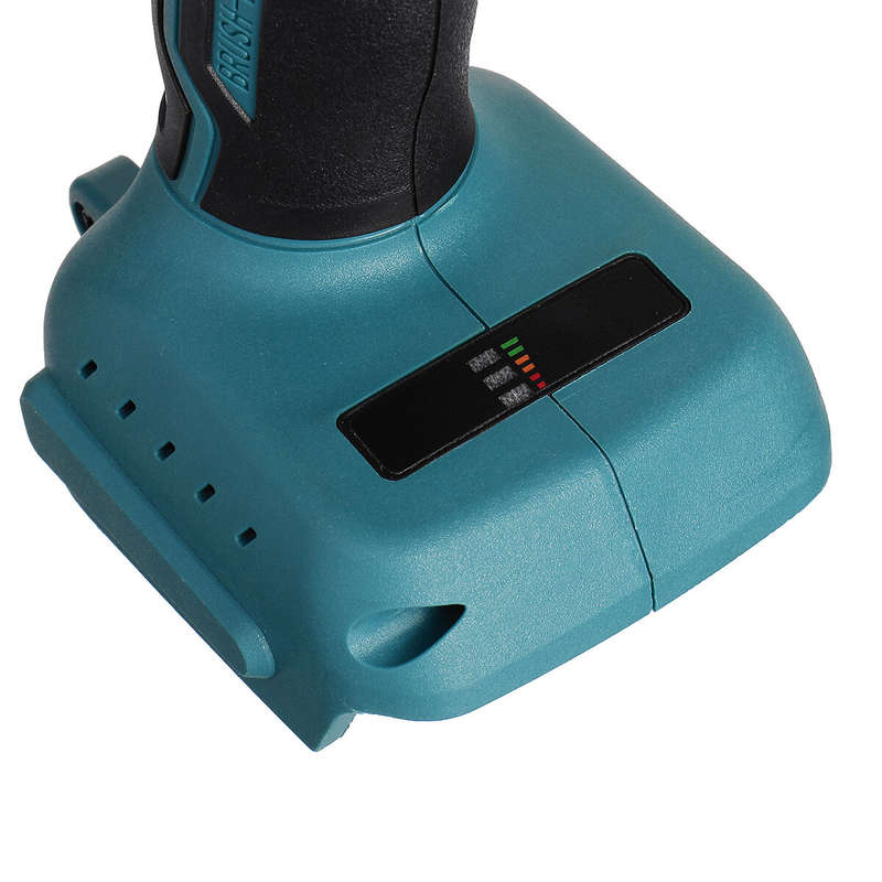 Drillpro 80N.m 2000RPM Brushless Cordless Electric Impact Drill Hammer Electric Screwdriver Variable