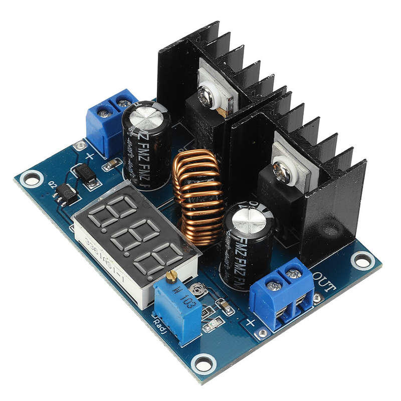 XH-M404 DC 4-40V 8A Voltage Regulator Module Digital PWM Adjustabl DC-DC Step Down Voltage Regulator