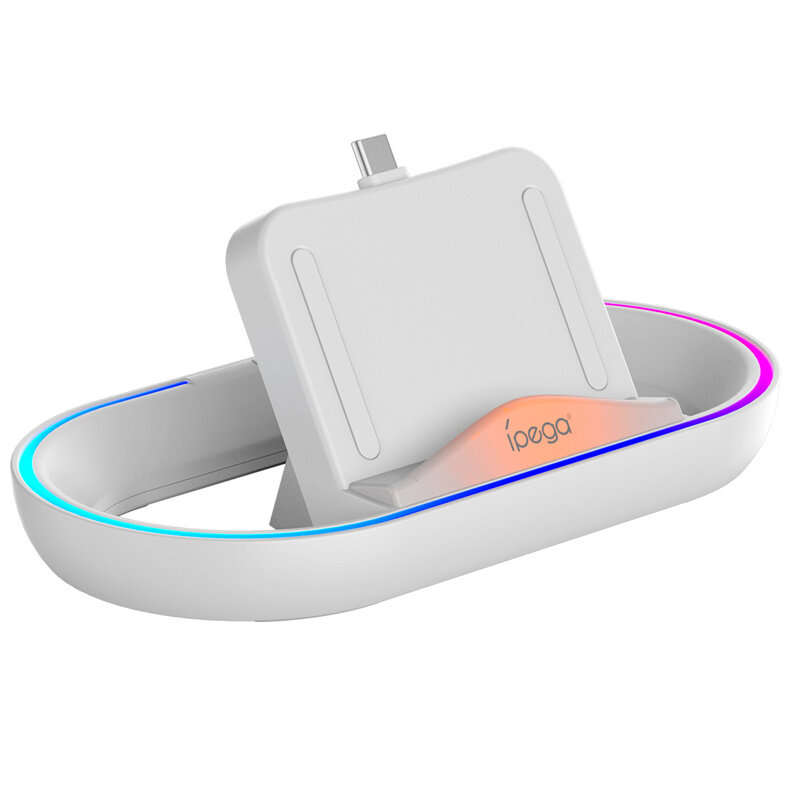IPEGA PG-P5P02 Charger Dock Station with RGB Light for PS5 Portal Handheld Game Console Stand Holder