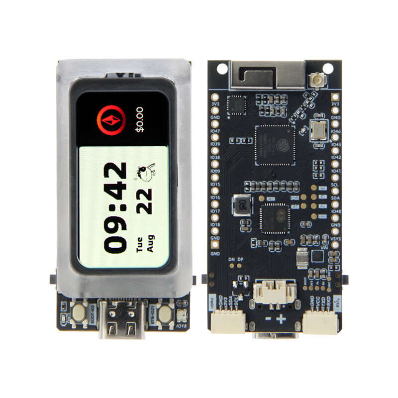 LILYGO T-Display-AMOLED-Lite ESP32-S3 Development Board 1.47 inch RM67162 AMOLED Display ESP32-S3R8