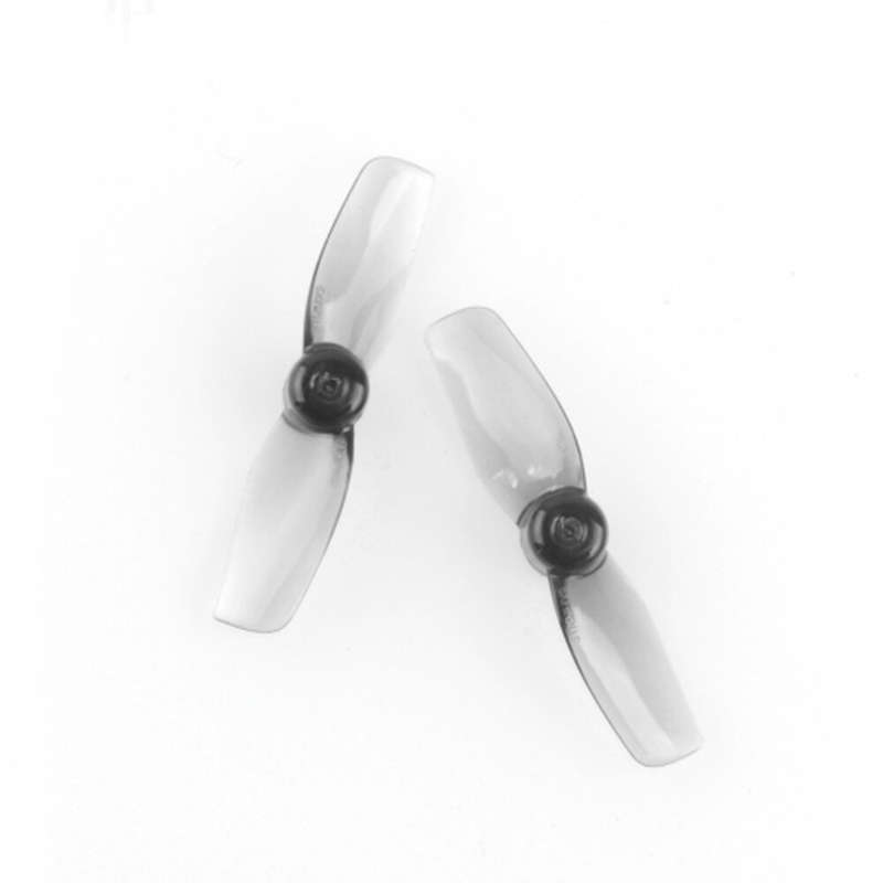 2 Pairs HQprop Micro Whoop 31MM 1mm Hole 2-blade Grey CW CCW Poly Carbonate Propeller for FPV Racing