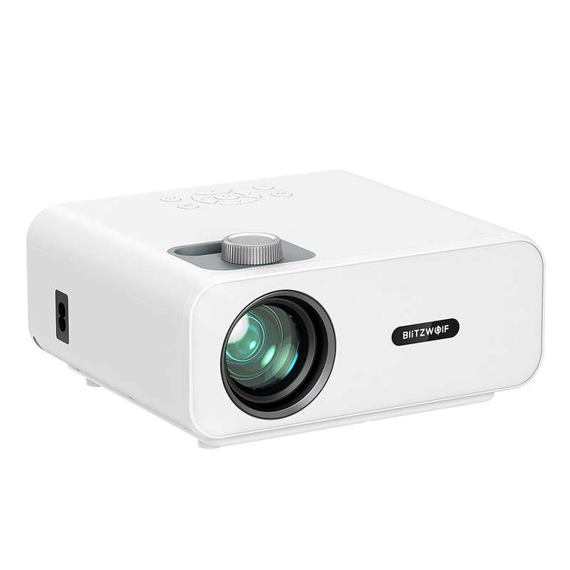 BlitzWolf BW-V5 LED Projector Physical 1080P Resolution 9000 Lumens Bluetooth 5.0 Portable Movie Com