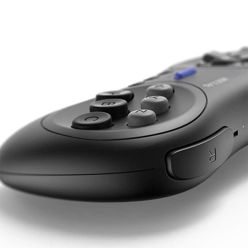 8Bitdo M30 2.4G Wireless Gamepad with 6-Button Layout Turbo Function for Sega Genesis Mini and Mega